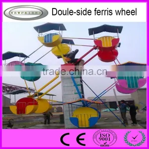 Manufacturer China Amusement Rides Double Sides Ferris Wheel For Sale thumbnail-2
