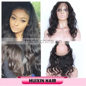 Natural Wave Peruvian Virgin Hair 360 Lace Frontal With Lace Band ,lace Frontal thumbnail-2