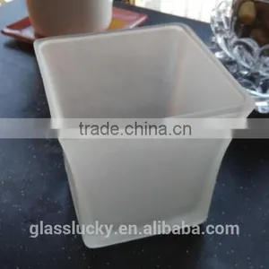 Square Glass Vase thumbnail-3