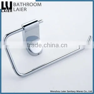 EconomicaEconomical European Style Covered Zinc Alloy Chrome Finishing Bathroom Sanitary Items Wall Mounted Toilet Paper Holder thumbnail-4