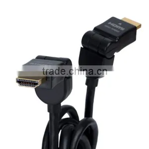 360 Degree ABS Shell HDMI Swival Cable 1.5m thumbnail-1