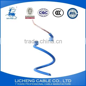 Building /housing PVC Coated Copper Electric Cable Wire -BV(25mm2) thumbnail-1