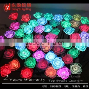 Waterproof Color Changing Rose Flower Party Garden Lawn LED Christmas Light thumbnail-3
