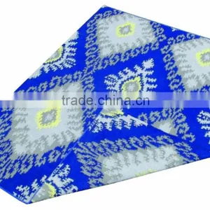 Hand Woven Flat Weave Blue/Multi Wool Rugs thumbnail-3
