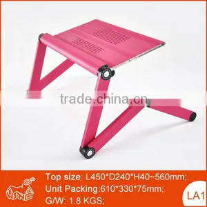 Christmas Promotion Wholesale Folding Laptop Bed Table With Mouse Pad in Bed thumbnail-1