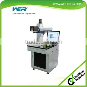 Popular Sign Equipment WER Fiber Laser Marking Machine thumbnail-1