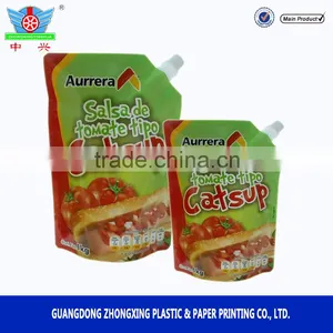 Hot Selling Customized Printed Plastic Water Pouch With Spout thumbnail-4