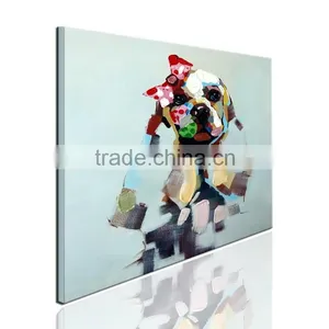 Popular New Style Cute Dog Oil Painting on Canvas thumbnail-2