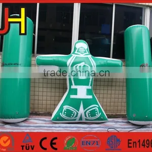 2016 New Design Inflatable Wood Paintball Bunkers For Shooting Game thumbnail-6