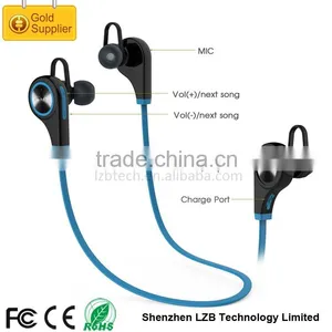 QY9 In-ear Neckband Wireless Bluetooth Earphone Sport for Samsung TV thumbnail-3