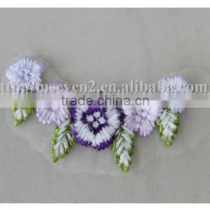 Excellent Quality New Products Beautiful Cord Crochet Flower Appliques Collar thumbnail-6