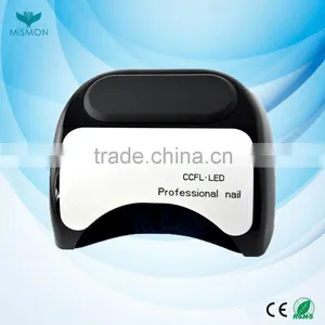 China Factory Fast Curing Time 48w Led +ccfl Nail Lamp With Mini Fan Inside thumbnail-1