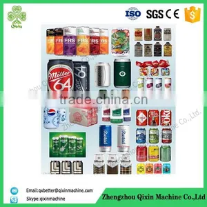 Hot Selling Automatic Soft Drinks Cans Sealing Machine Beverage Cans Sealing Machine thumbnail-3
