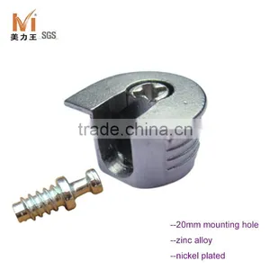Cabinet Hardware Nickel Plated Screw Shelf Support for Furniture thumbnail-1