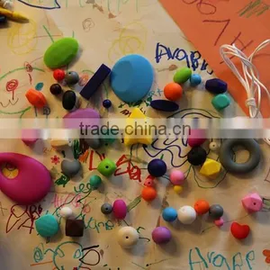 Kid's Food Grade Silicone Beads Chewing Beads/Nursing/Sensory Assorted Colors, Shapes and Sizes thumbnail-5
