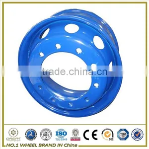 China Brand in OEM Design of 22.5 Inch Truck Tubeless Rims thumbnail-1