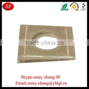 Custom Made Precision Stainless Steel Square Beveled Washer thumbnail-4