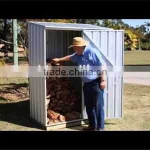 Flat Roof Garden Shed to Storage Wood thumbnail-1