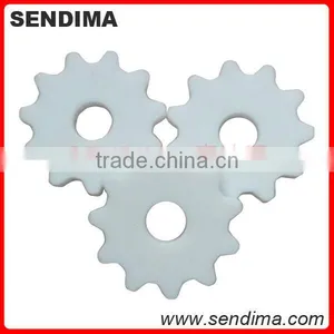 White High Chemical Stability Customized Moulding Injection Pom Gear thumbnail-4