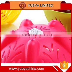 Candy Colors Flower Shaped Fruit Basket Kitchen Vegetable Basket Strainer thumbnail-5