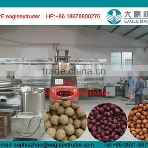 Capacity 200-250kg/h Fully Automatic Floating Fish Food Pellet Making Machine for Sale thumbnail-1