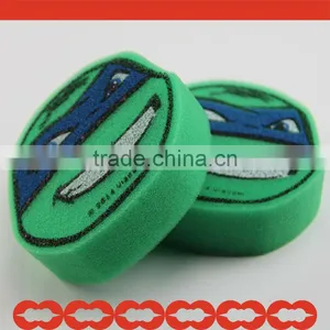 Waxing Polish Wax Foam Sponge Applicator Pads With LOGO Printed thumbnail-1