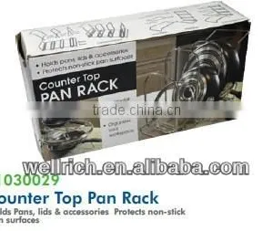 01030029 Counter Top Pan Rack Pan Wire Rack Retail Counter Rack thumbnail-1