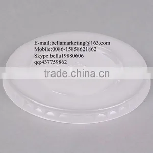 Manufacturer Plastic PS Flat Lid for Beverage Cup Disposable Use thumbnail-4