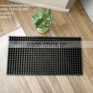 512 Cell Black HIPS Plastic Nursery Seed Propagator Tray, Plastic Plant Seedling Trays China Manufactory Price thumbnail-1