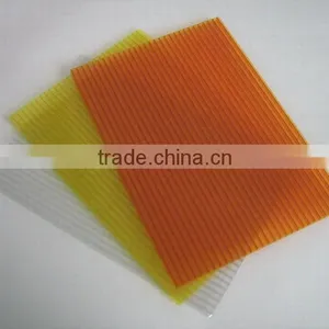 2015 Hot Sell Polycarbonate Hollow Sheet for Greenhouse thumbnail-1