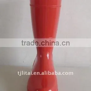 2015 NEW Transparent Waterproof PVC Rain Boots ,red Rain Boot thumbnail-4