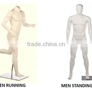 Standing Muscle Running Male Mannequin Display thumbnail-1