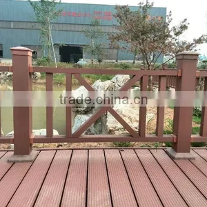 Eco Friendly Good Selling Outdoor Engineered WPC Composite Fence Panels thumbnail-6