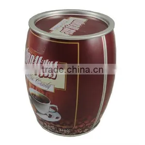 Wholesale Round Decorative Coffee Tin Cans thumbnail-1