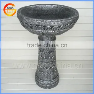Antique Concrete Bird Bath for Sale thumbnail-2