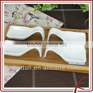 Unique Snack Serving Dish With Bamboo Tray thumbnail-1