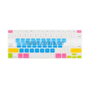 Colorful Silicone Keyboard Cover for Macbook Air thumbnail-1