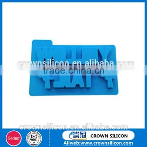 Free Sample ! Eco-friendly & Non-toxic Food Grade Silicone Ice Cube Tray thumbnail-4