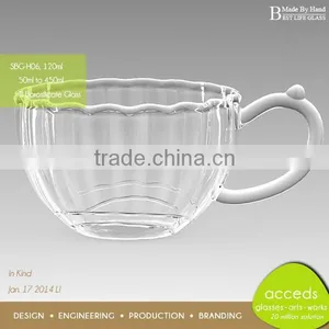 Wholesale Custom Glass Cup With No Handle thumbnail-5