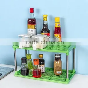 Mix Color Stock Layer 2 Steel Tub Multifunction Combined Storage Rack thumbnail-5
