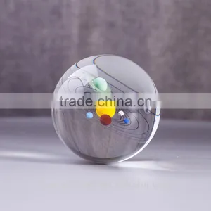 Crystal Ball Decoration Solar System Crystal Ball thumbnail-2
