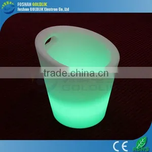 Fashion Design Nightclub Party Essential Plastic LED Ice Bucket Wholesale thumbnail-1