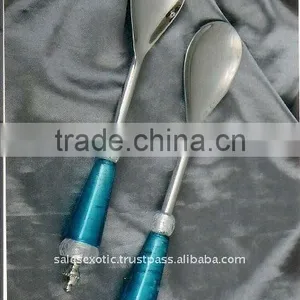 Steel Glass Beaded Flatwares thumbnail-1