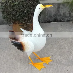 Animal Ornaments Metal Duck thumbnail-4