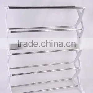 Creative Design Stainless Steel Shoe Rack thumbnail-1