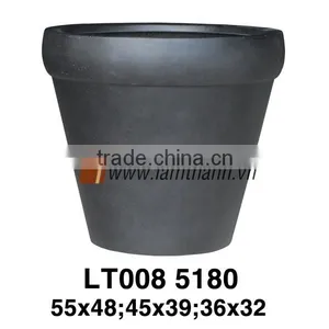 East Asia Wholesaler Romance Garden Decor Elegant Poly Terrazzo Pot thumbnail-1