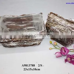 Florist Basket With Natural Looking thumbnail-1