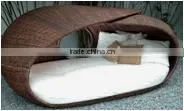 OEM Order PE Rattan Woven Outdoor Furniture Set Patio Sunbed thumbnail-1