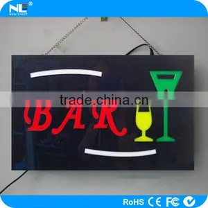 High Brightness LED Resin Sign Customized LED Display Board for Advertising Open Sign thumbnail-4