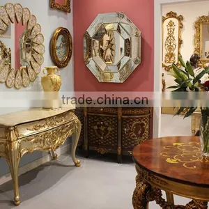 Barroco Antique Gold Console Table / Home Furniture ME-0422-01 thumbnail-6